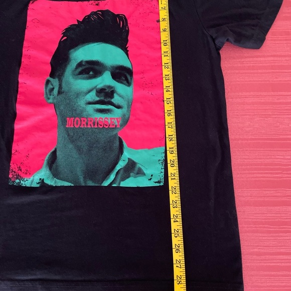 Morrissey portrait tee shirt in EUC listed men’s but unisex. See measurements - Picture 4 of 6